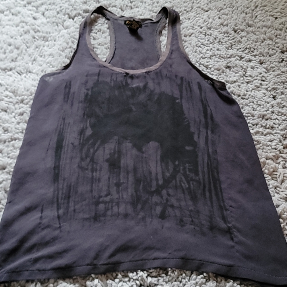 Urban Vibe Grey Tank Top